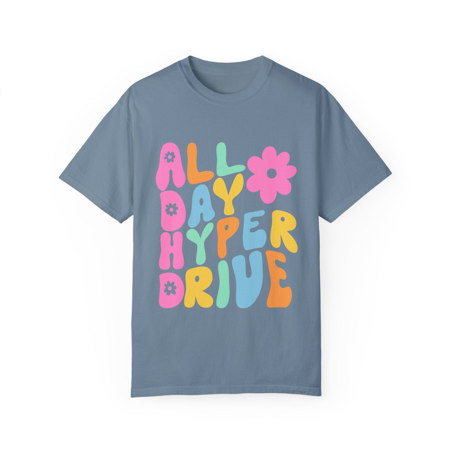 ADHD Funny Floral T-shirt