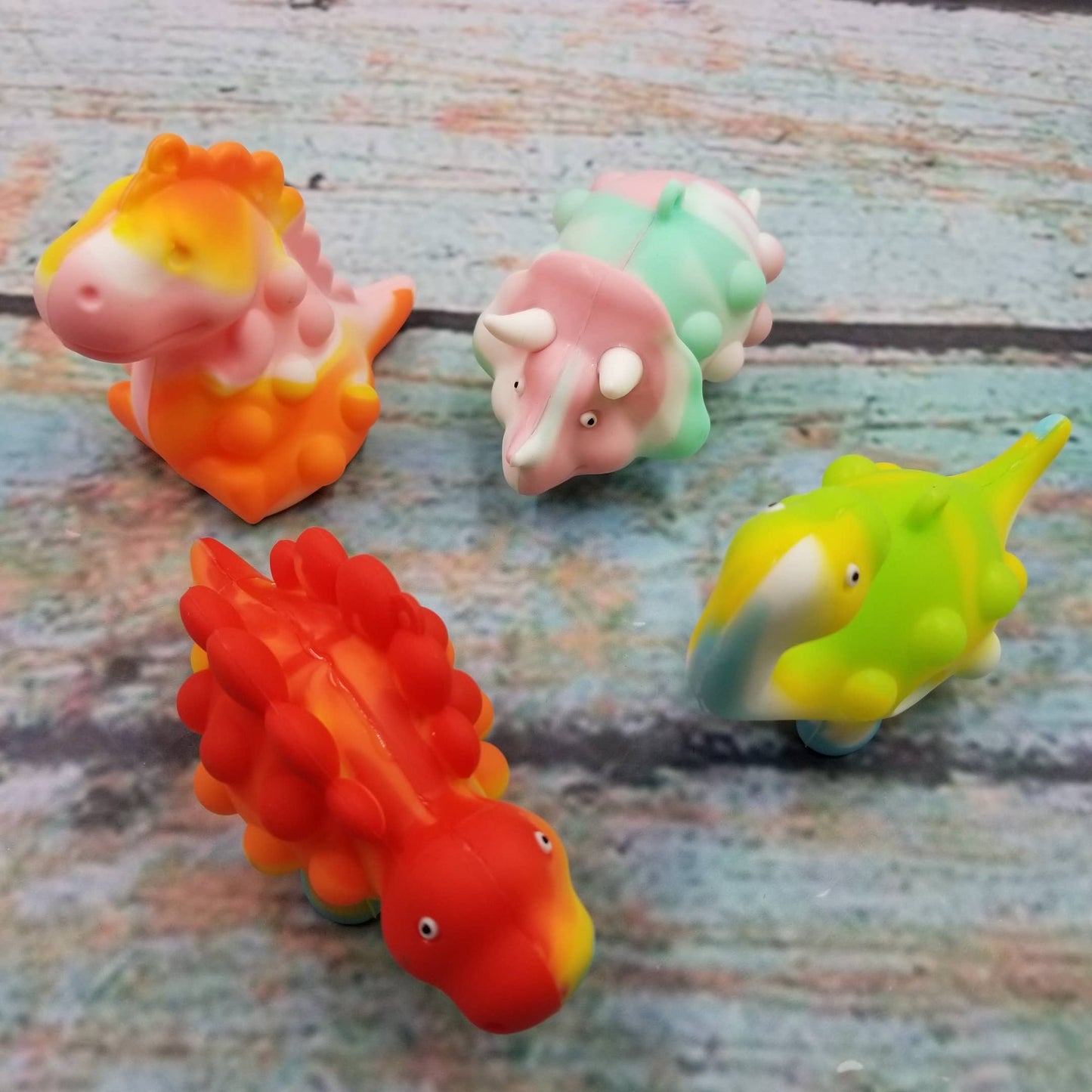 Dinosaur Pop Ball Push Bubble Fidget Toy