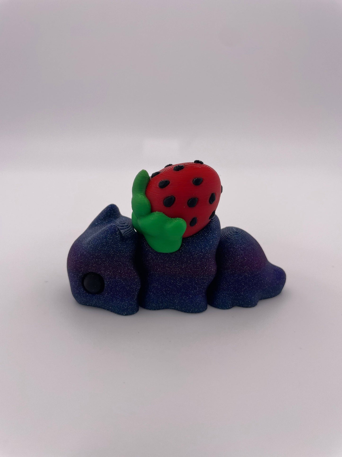 3-D printed strawberry snail