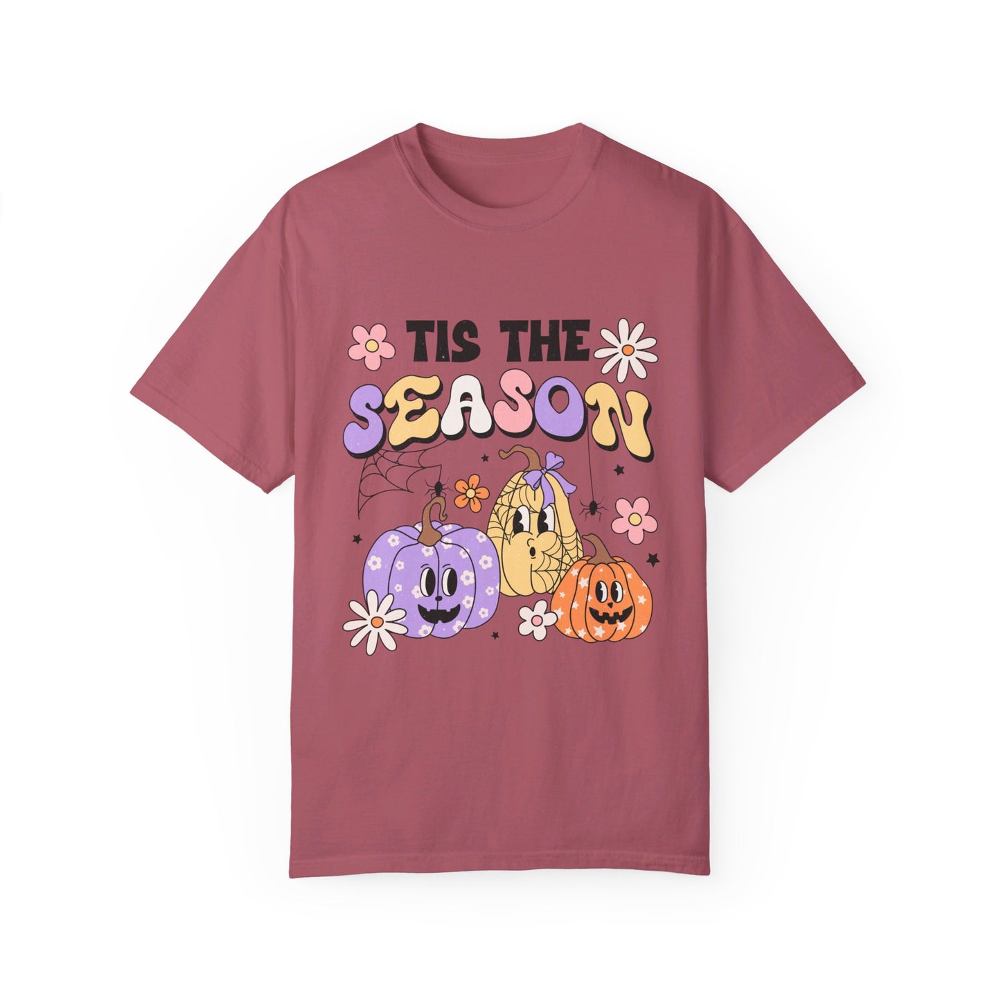 Fall Spooky Tis the Season Comfort Colors Tshirt