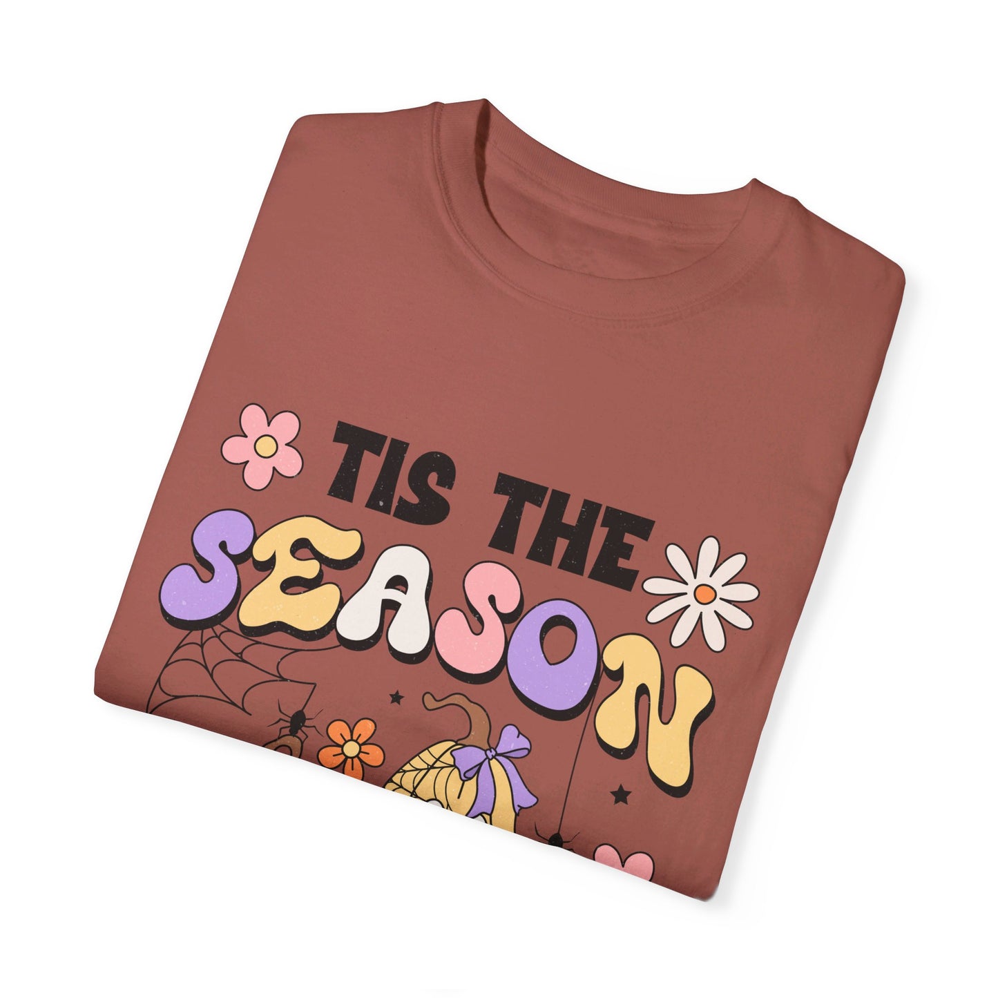 Fall Spooky Tis the Season Comfort Colors Tshirt