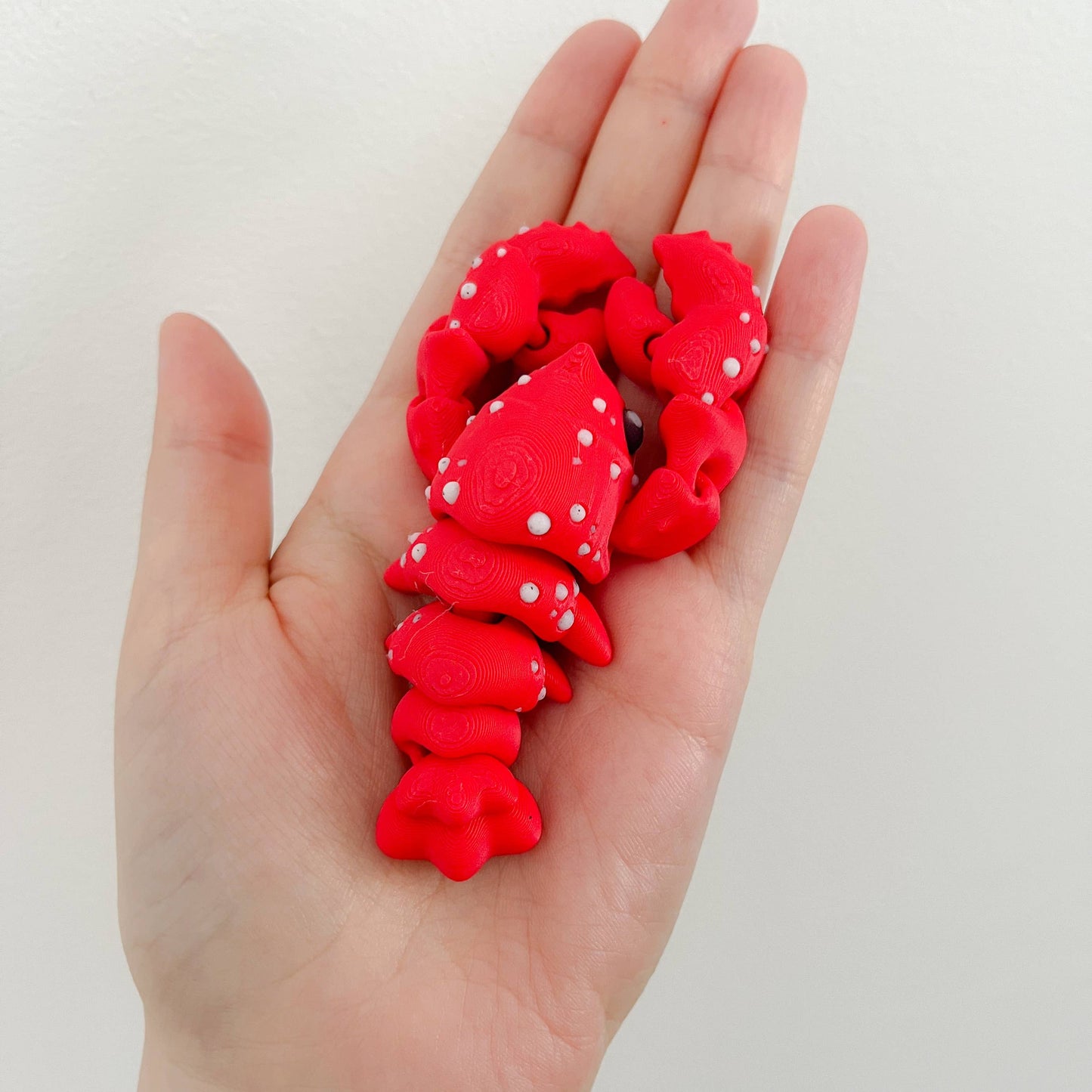 Articulated Lobster and Bucket Fidget Toy Set