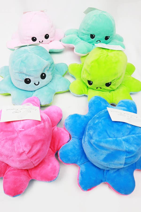 Reversible Octopus Plushie