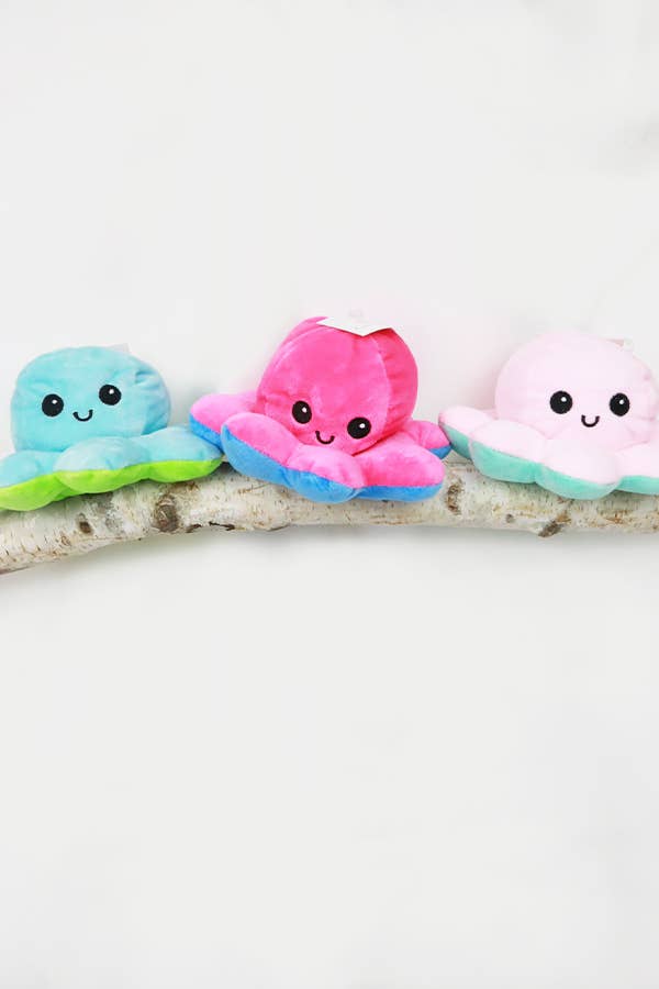 Reversible Octopus Plushie