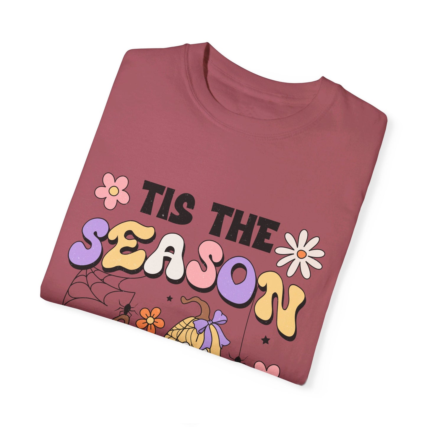 Fall Spooky Tis the Season Comfort Colors Tshirt