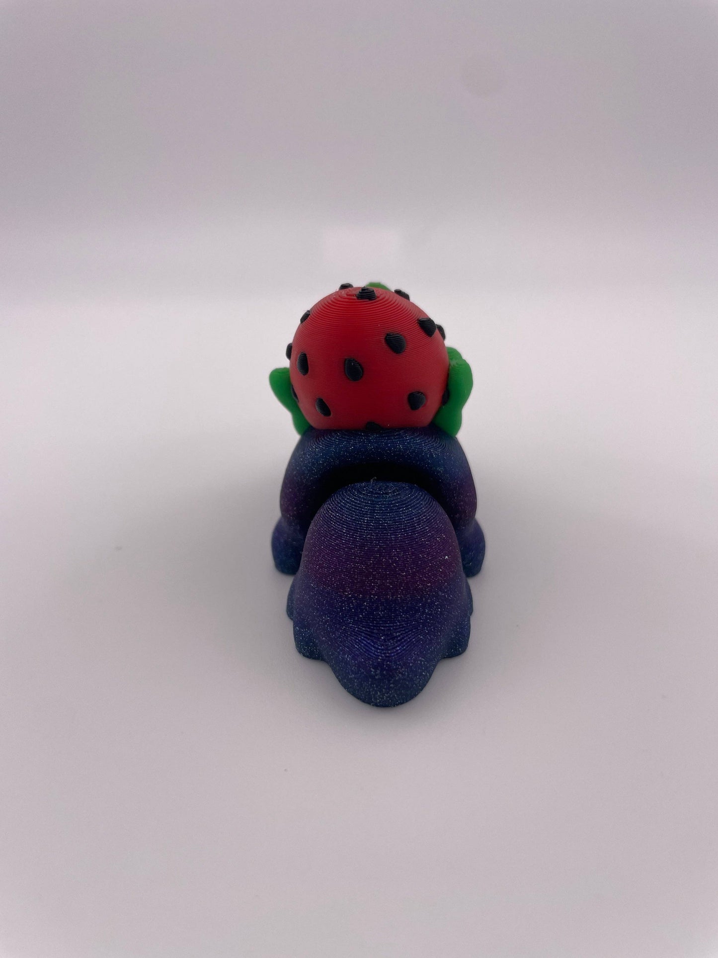 3-D printed strawberry snail