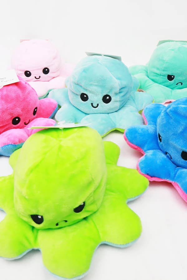 Reversible Octopus Plushie