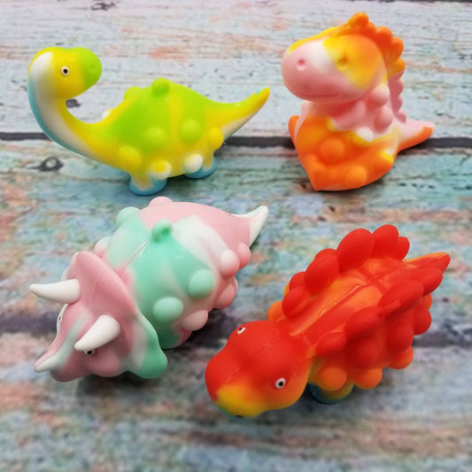 Dinosaur Pop Ball Push Bubble Fidget Toy