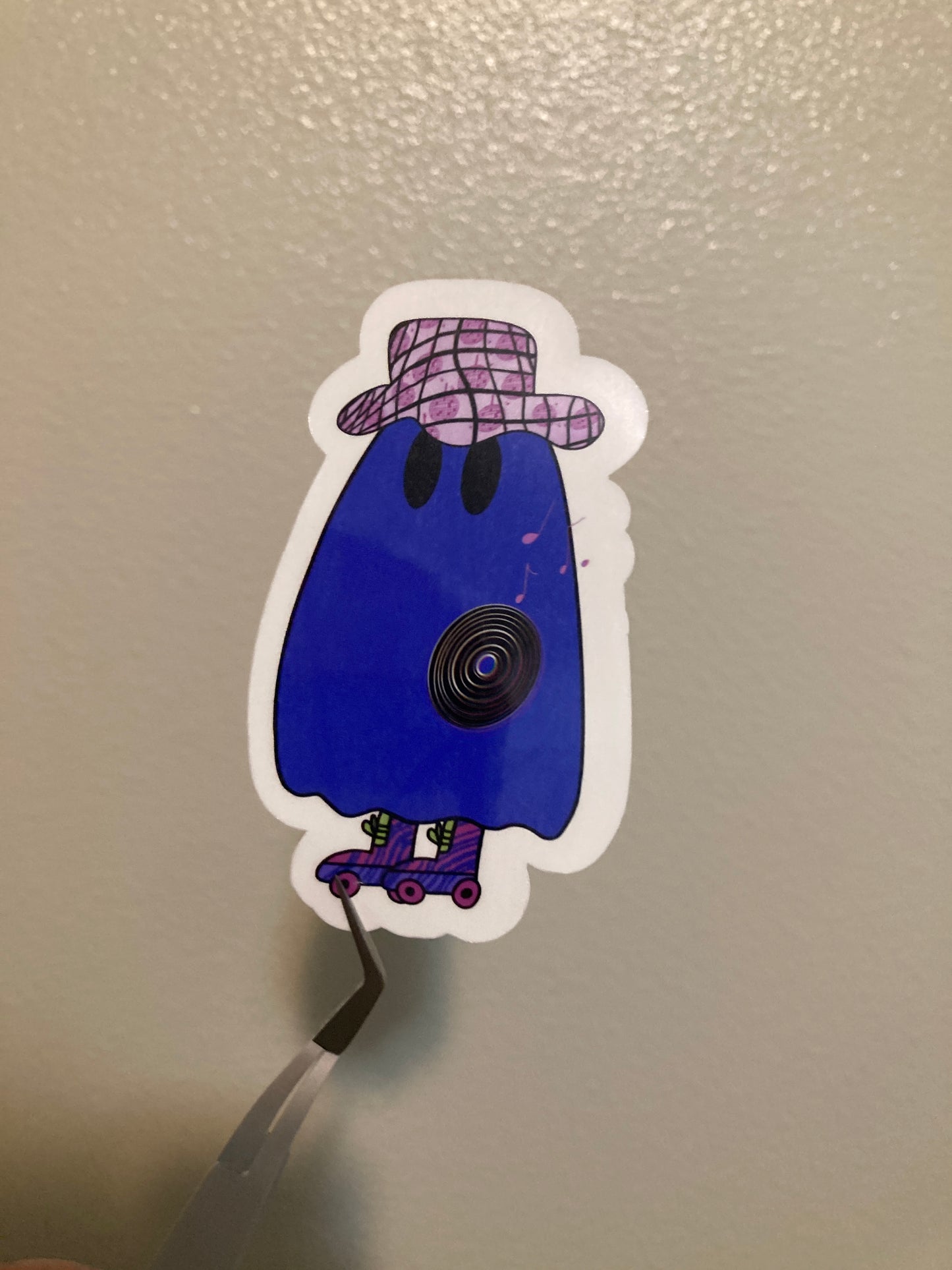 Groovy Ghostie Sticker