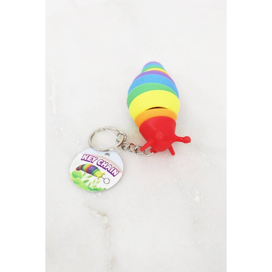 Fidget Slug Keychain