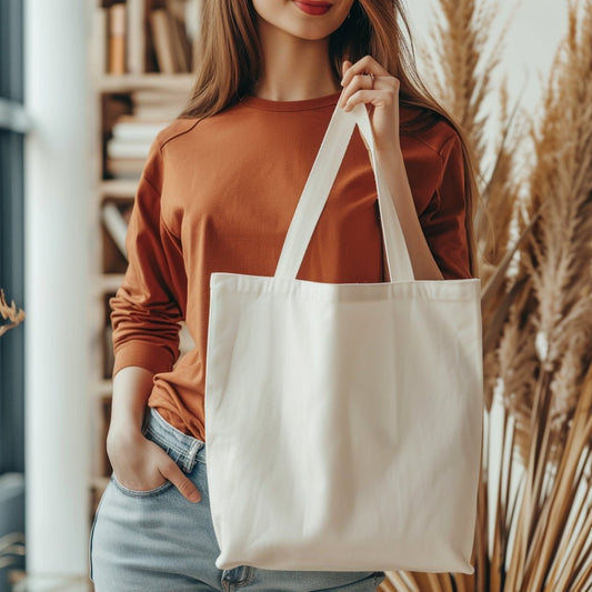 Custom Tote Bag - Rainy Day Reader