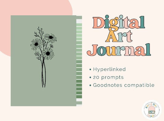 Digital Art Prompt Journal - RainyDayReader