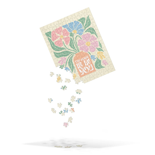 Magic Floral Jigsaw Puzzle - RainyDayReader