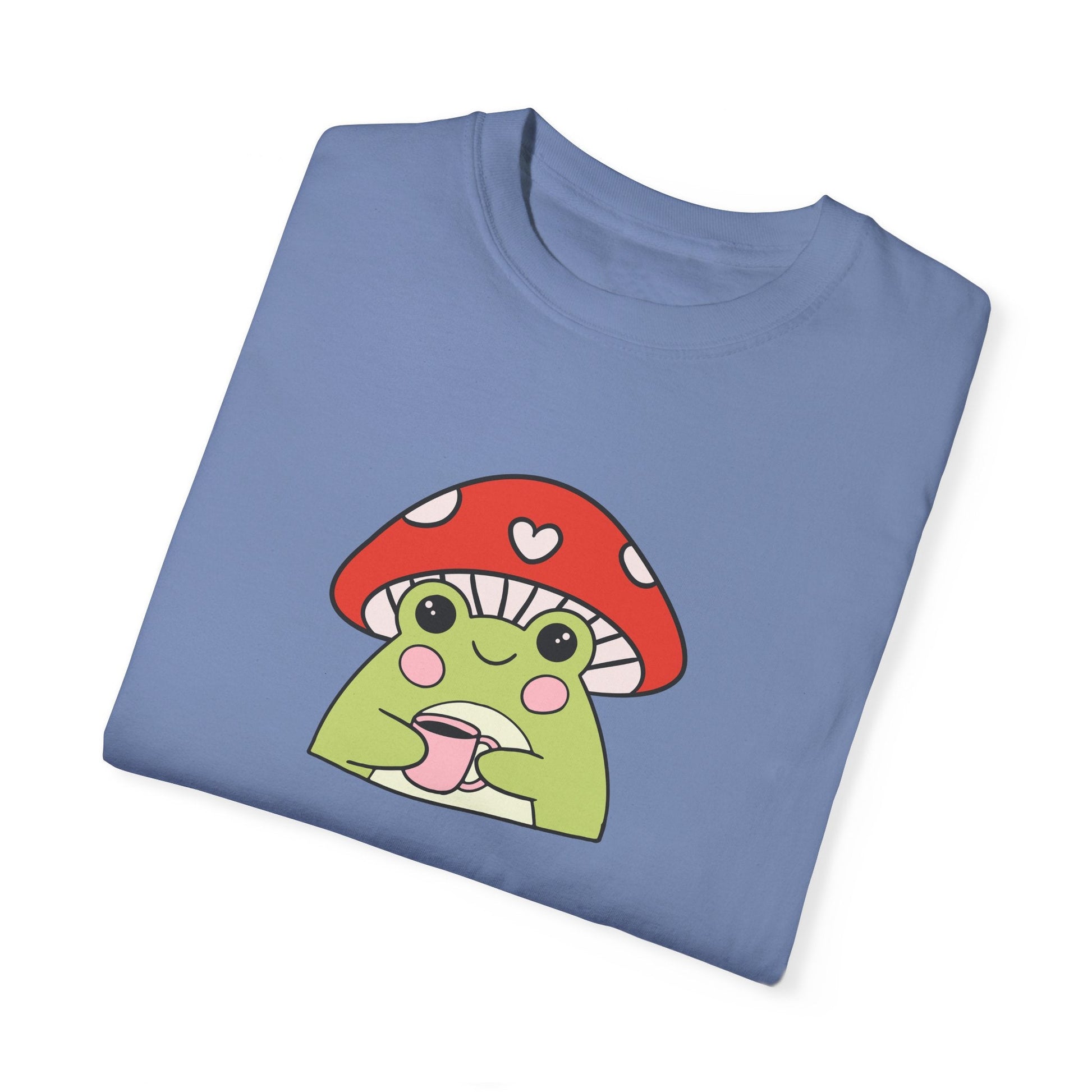 Mushroom Frog T - shirt - RainyDayReader