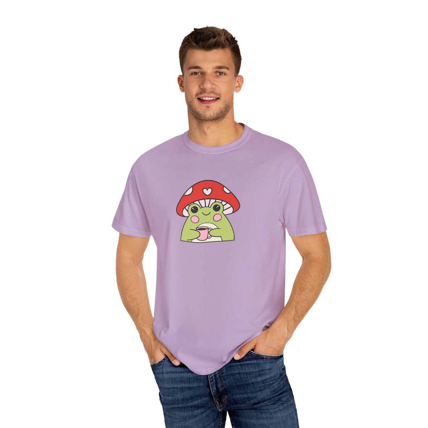 Mushroom Frog T - shirt - RainyDayReader