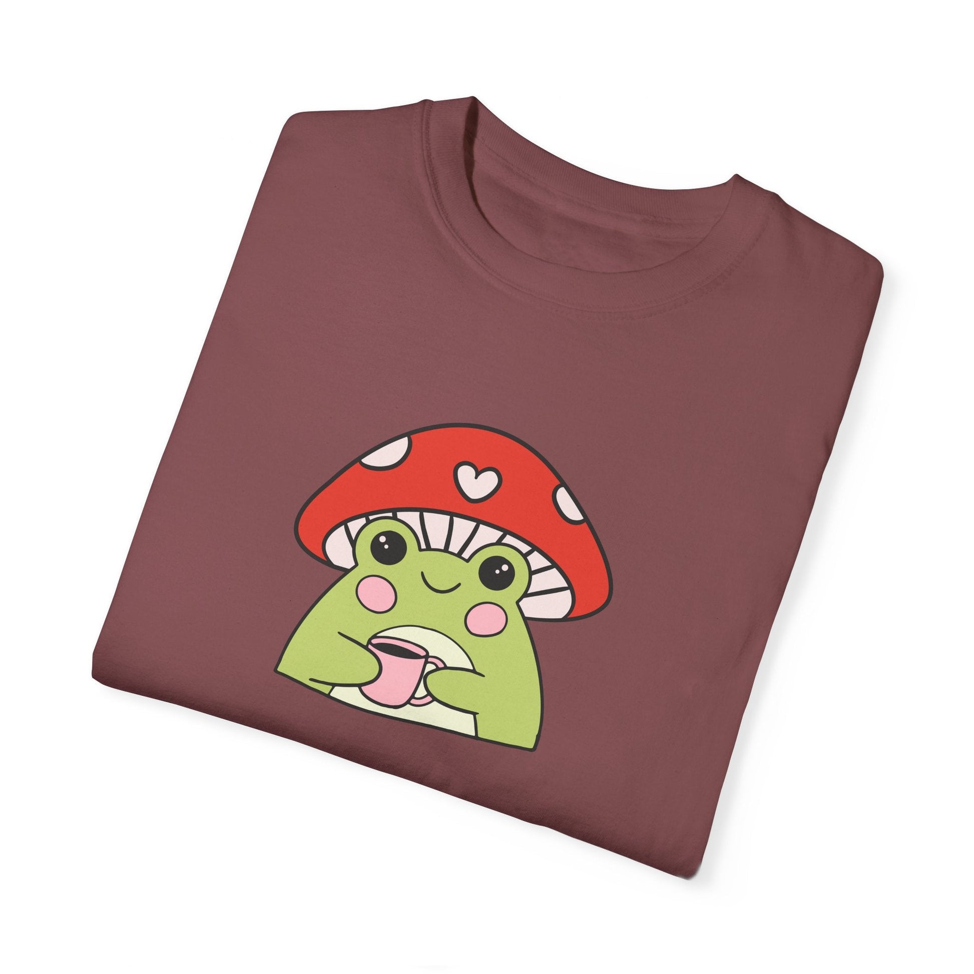 Mushroom Frog T - shirt - RainyDayReader