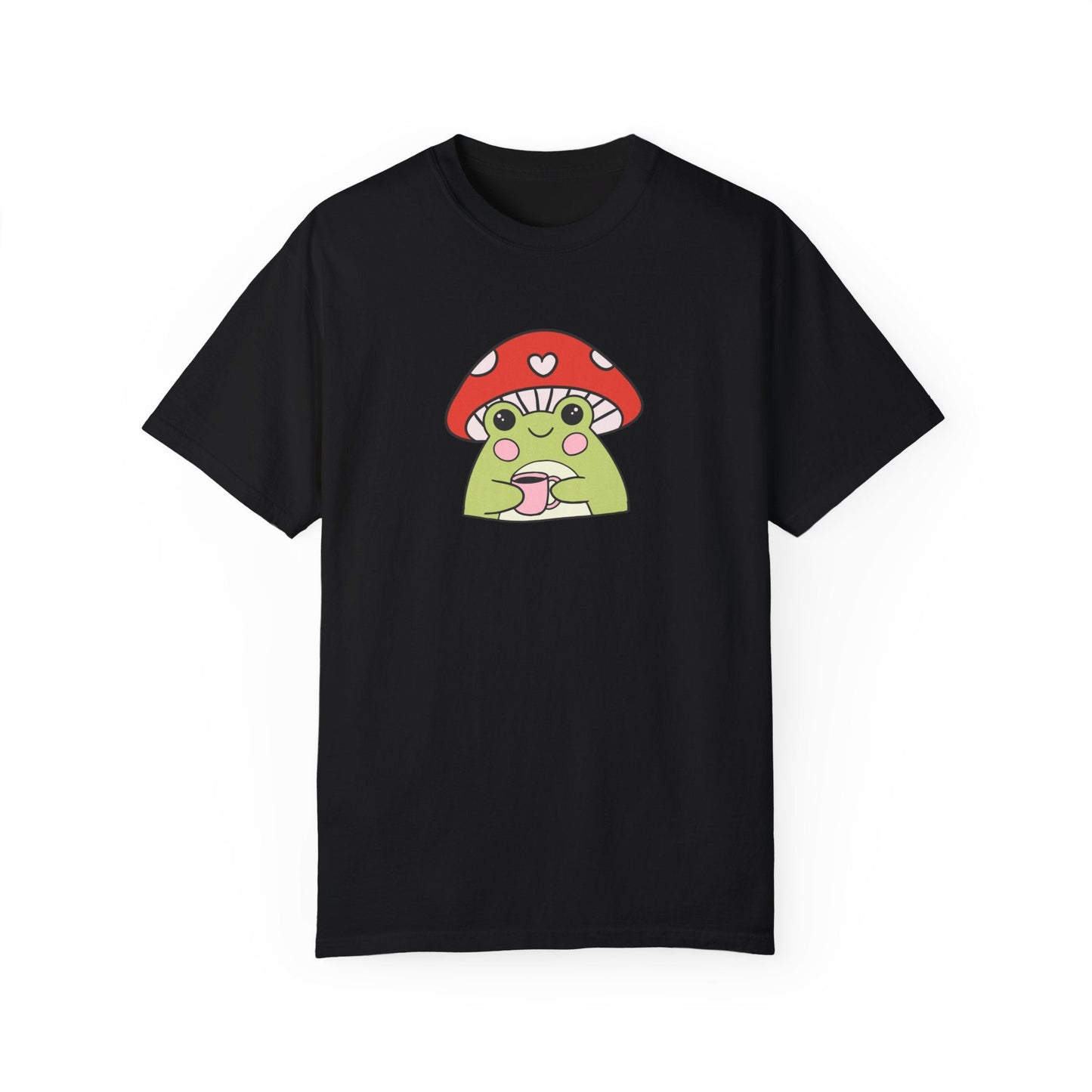 Mushroom Frog T - shirt - RainyDayReader