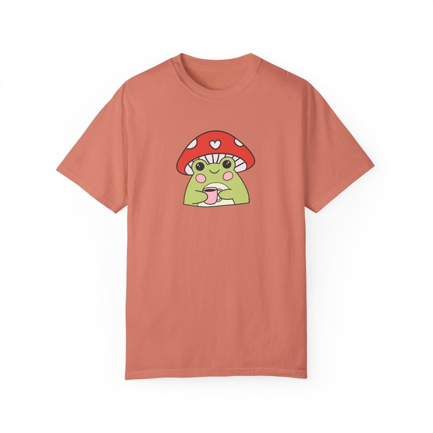 Mushroom Frog T - shirt - RainyDayReader