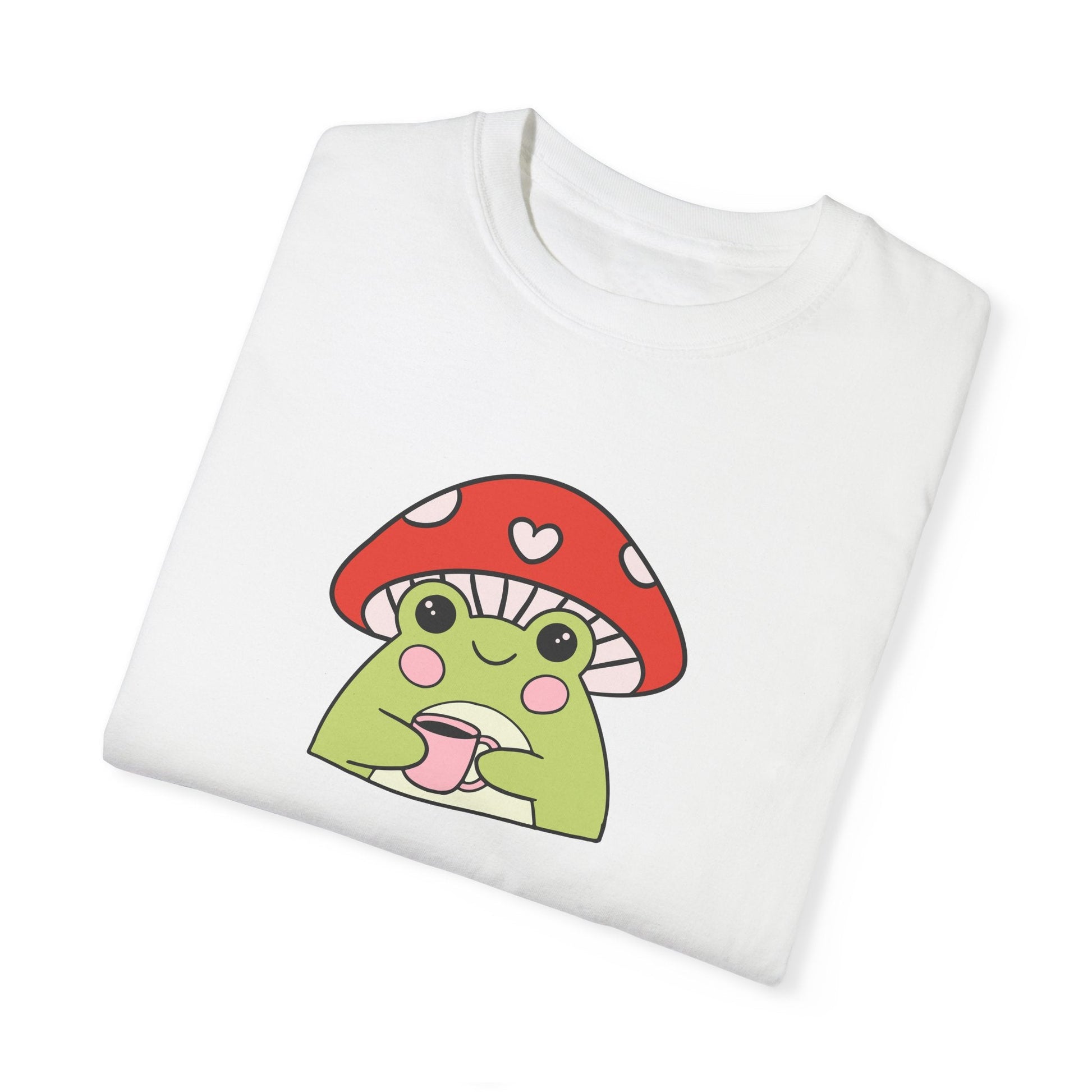 Mushroom Frog T - shirt - RainyDayReader