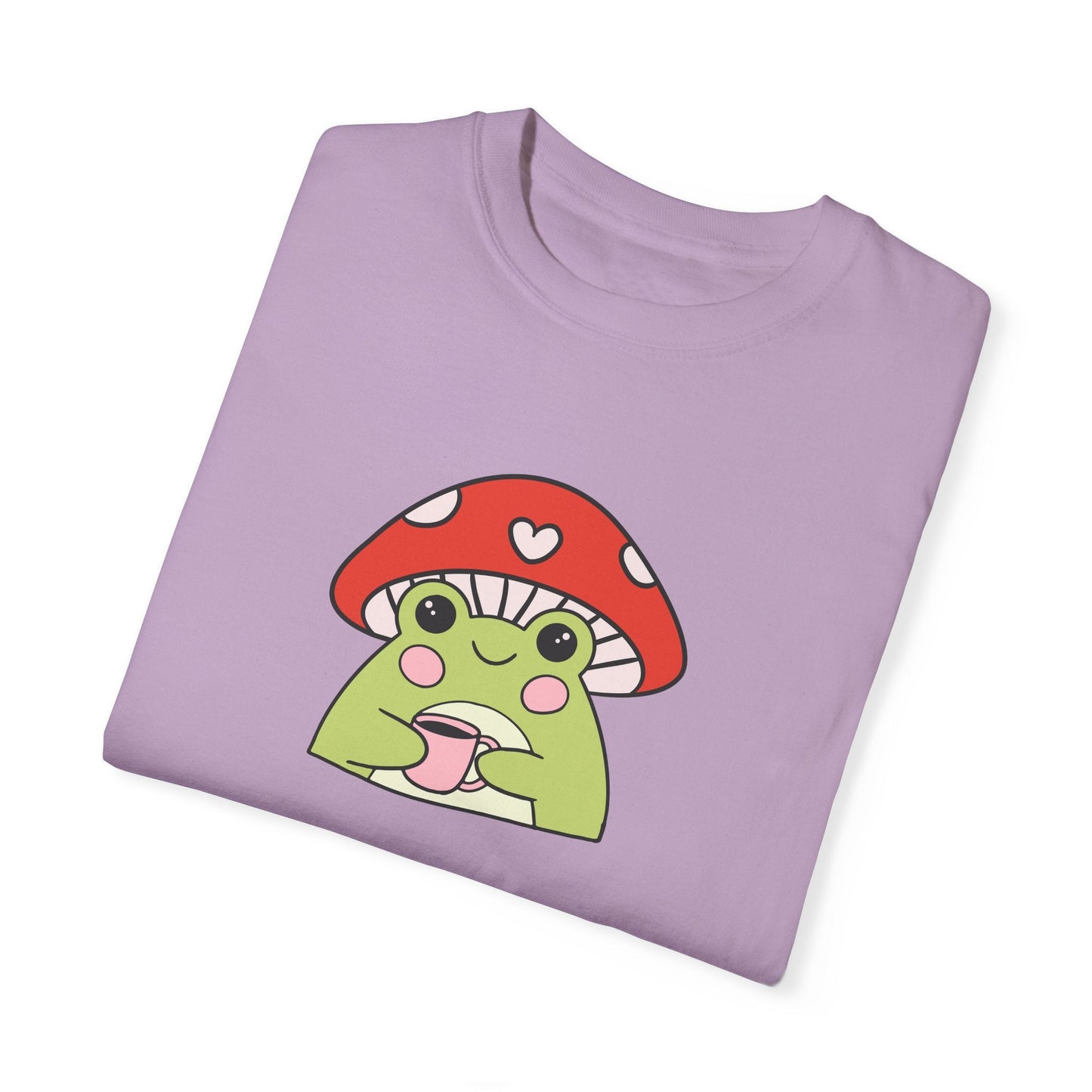 Mushroom Frog T - shirt - RainyDayReader