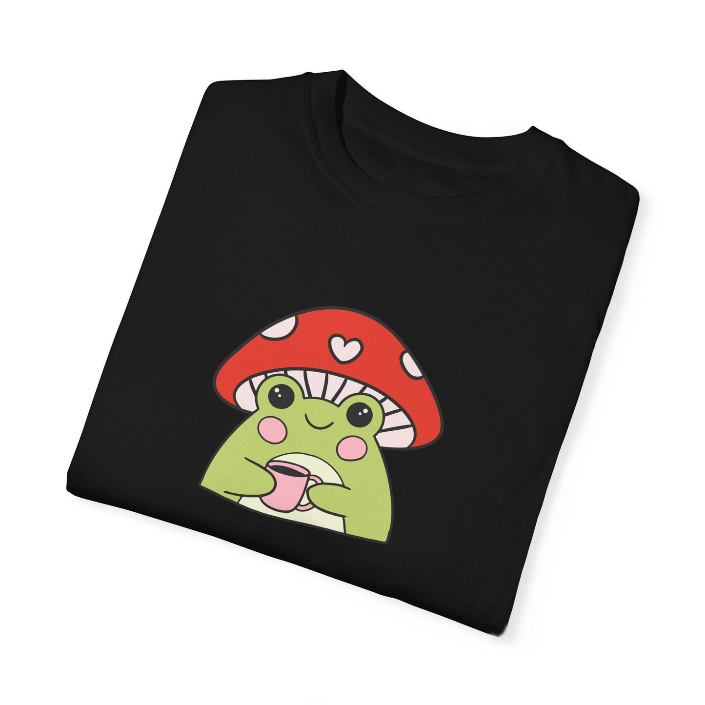 Mushroom Frog T - shirt - RainyDayReader