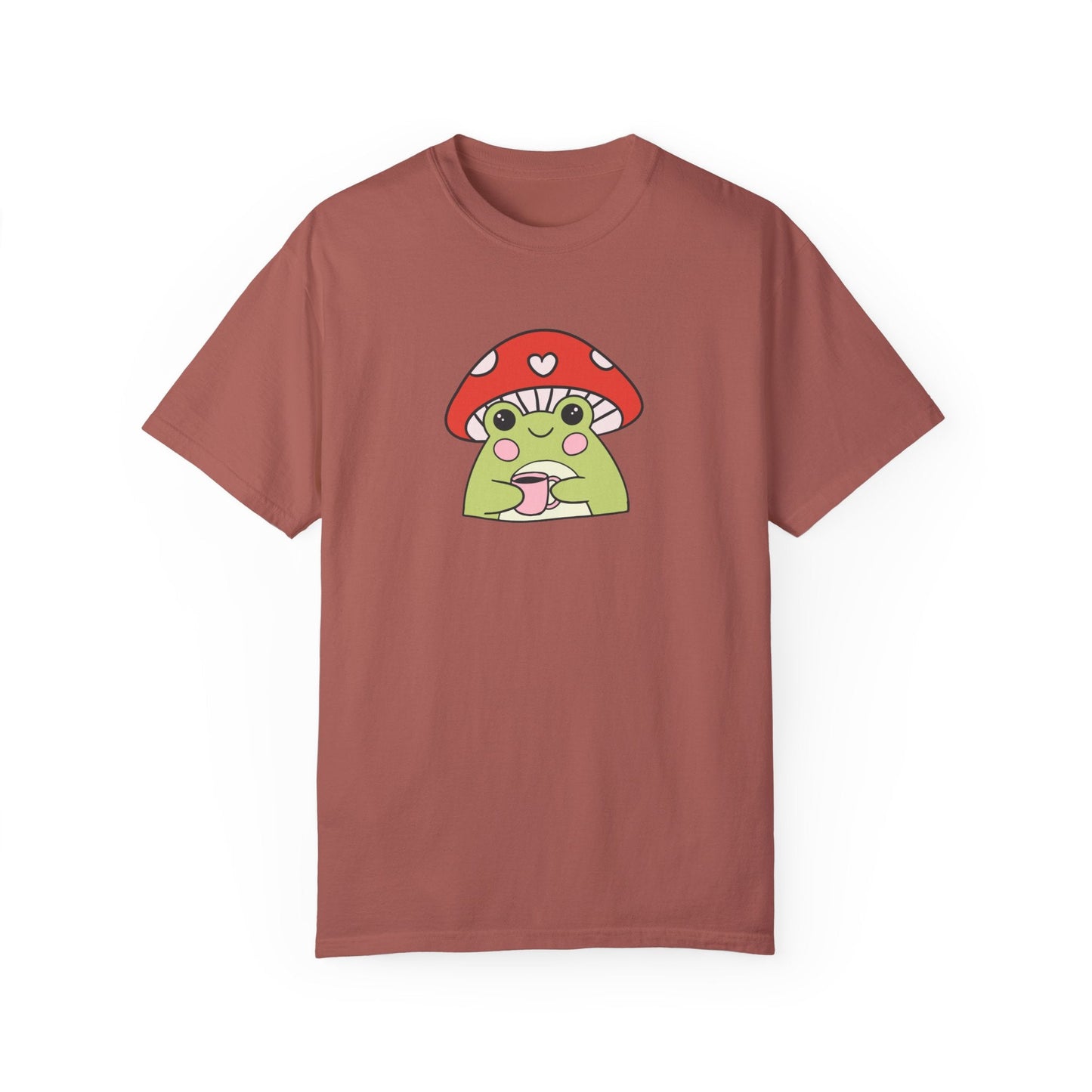 Mushroom Frog T - shirt - RainyDayReader