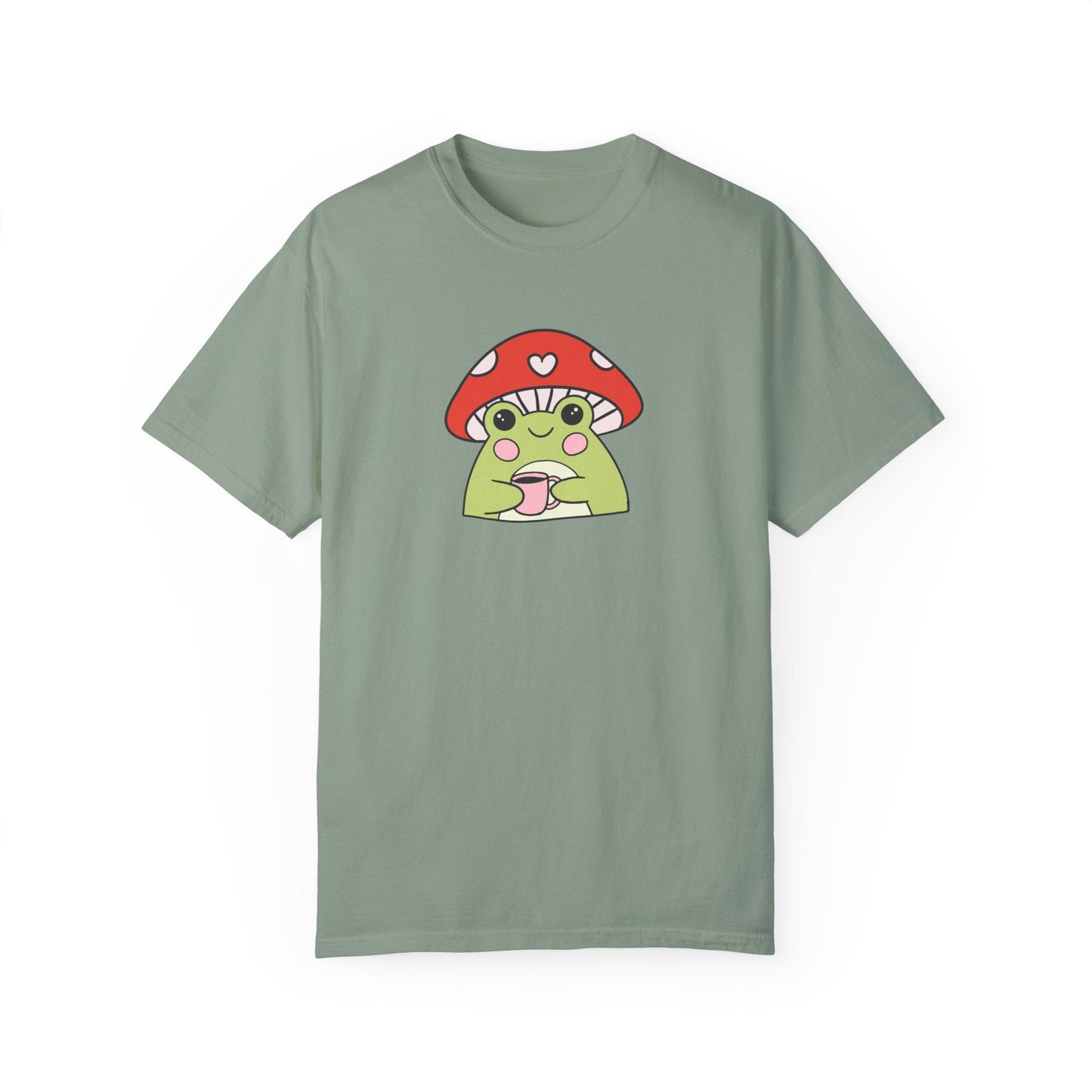 Mushroom Frog T - shirt - RainyDayReader