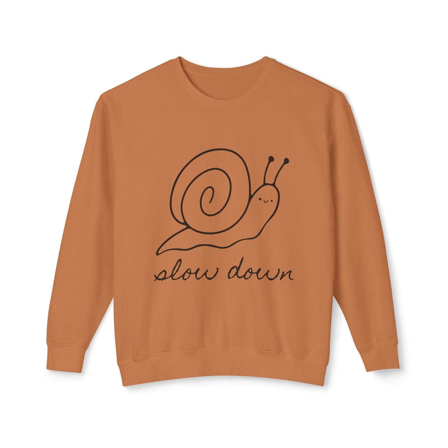 Snail Cozy Crewneck Sweatshirt - RainyDayReader