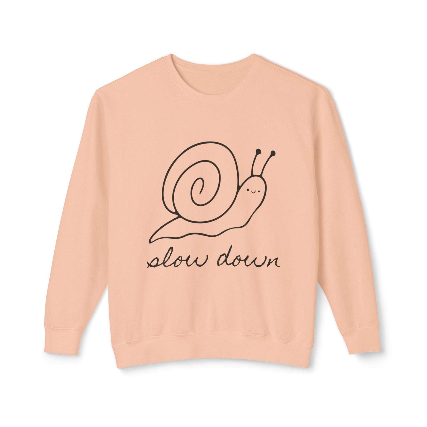 Snail Cozy Crewneck Sweatshirt - RainyDayReader