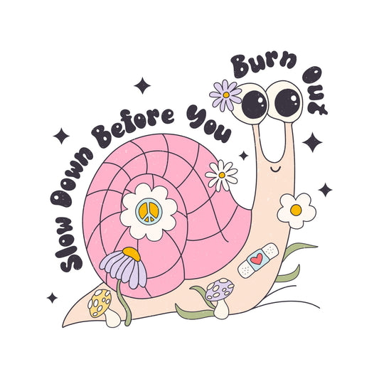 Snail Sticker - RainyDayReader